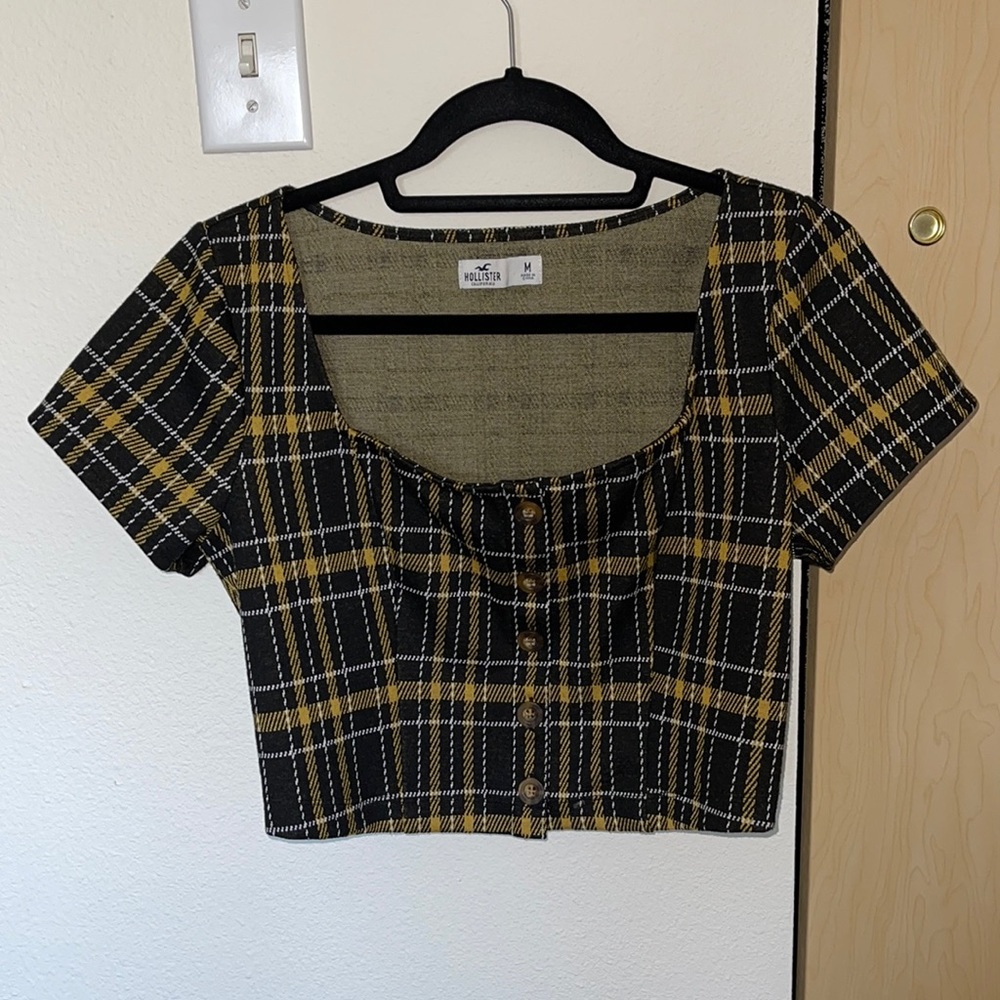 Hollister low cut crop